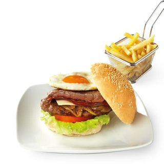 Hambúrguer À Cascata