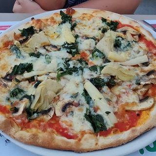Pizza vegetariana