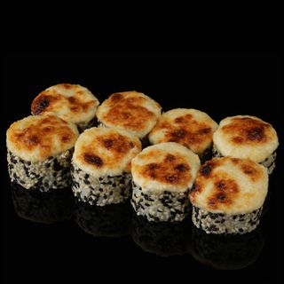 NEW! Запечений рол з крабом в кунжуті