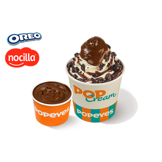 Pop Cream Oreo® Chocolate + Dipper Nocilla®