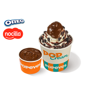 Pop Cream Oreo® Chocolate + Dipper Nocilla®