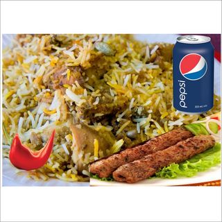 Menu speciale chicken biryani 