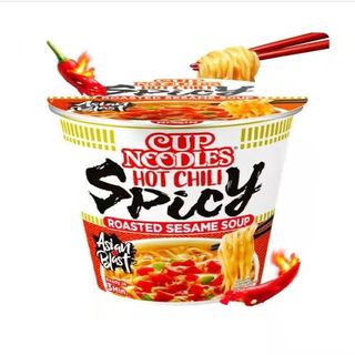 200H. Nissin tallarines vaso sabor picante (66 g.)