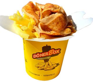 Box kebab solo carne