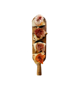 PIZZETES CON AFFETTATI