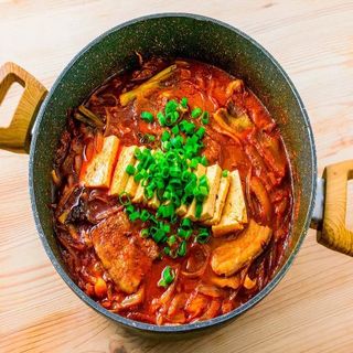 Sopa de kimchi con panceta