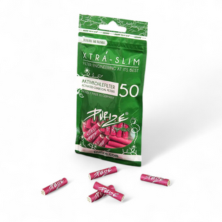 Filtry z węglem aktywnym Purize Xtra Slim 6mm Pink (50 sztuk)
