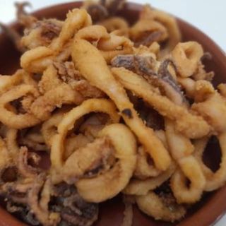 Ración De Calamar De Potera At Andaluza