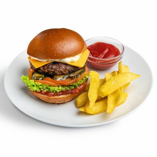 Чізбургер з яловичиною (230/100/40г) Glovo