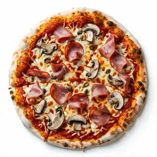 Pizza rossa cotto