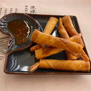 8B. Mini rollo de gambas (6ud)