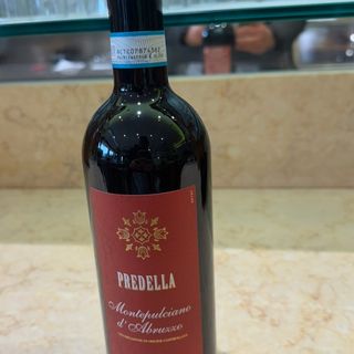 Predella vino rosso