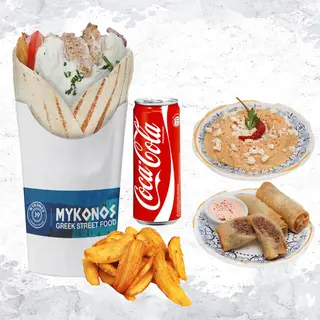 Menu Gyros Spicy Feta Kreatopita