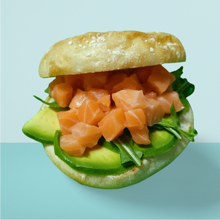 Salmon bun