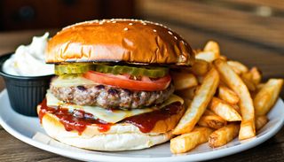 Бургер с плескавица