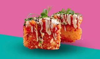 Crispy Rice Salmone