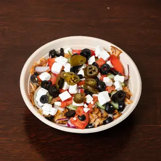 Sałatka Chicken z frytkami