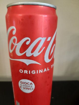 Coca-Cola in lattina