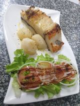 Bacalao A La Brasa O A La Plancha