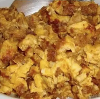 Ovos com Farinheira
