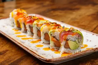Rainbow Fusión Roll (8 Uds.)