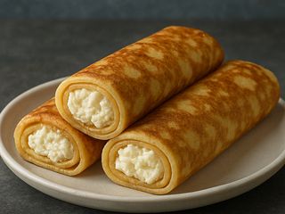 Млинці з солодким сиром (240 грам) (240g)