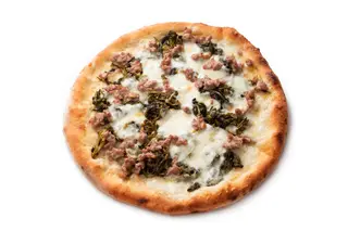 66 Salsiccia e friarieli schiacciata