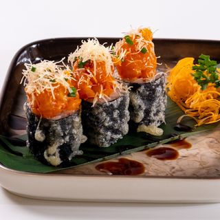 H8 Sake tempura - 6 pezzi