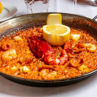 Arroz con carabineros del Sur