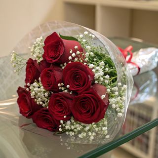 Bouquet Classique De 9 Roses Rouges