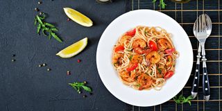 Паста з креветками 380г