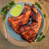 Пилешка половинка тандури