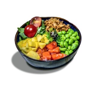 Poke Salmão Kimuchi