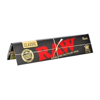 Papel RAW King Size Black