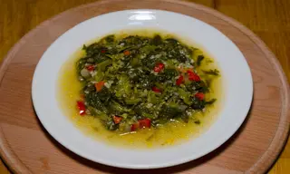 Spinach meal