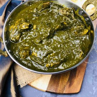 Spinach mutton 