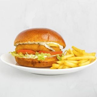 Chicken burger menu