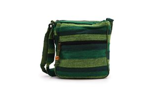 Duża Torba na Ramię - Zielony Las (regulowany pasek)