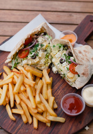 Makloub Fromage + Frites