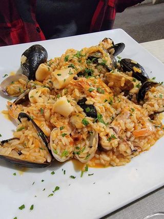 Risotto alla pescatora