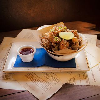 Tempura de langostinos