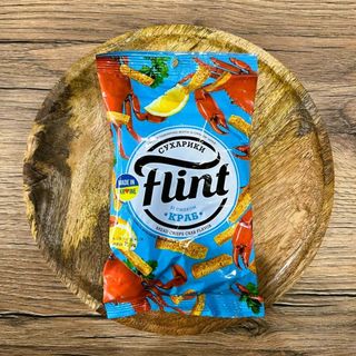 Grzanki "Flint" o smaku Kraba - 70 g  Opak