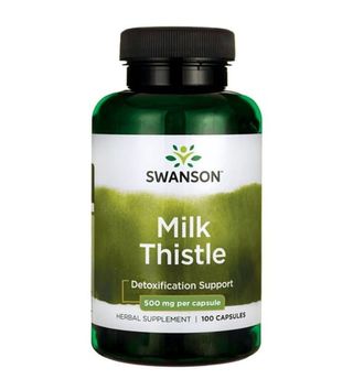 Ostropest plamisty 500mg Milk Thistle 100 kapsułek SWANSON