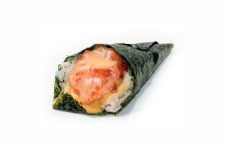 72. Temaki spicy salmone
