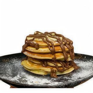 Panqueca de Banana e Nutella