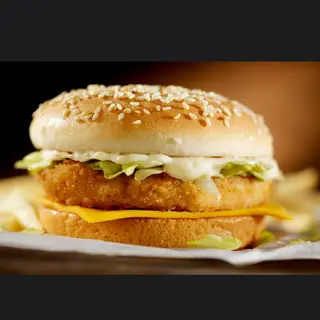 Hamburguesa Doble Carne De Pollo