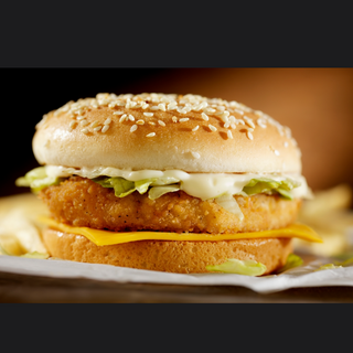 Hamburguesa Doble Carne De Pollo