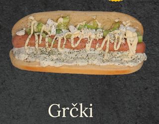 Grcki Hot Dog
