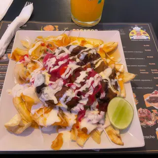 Chuleta Frita Con Tajadas (Chuleta Chuca)