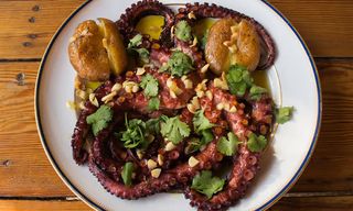 Polvo à Lagareiro com Batata à Murro